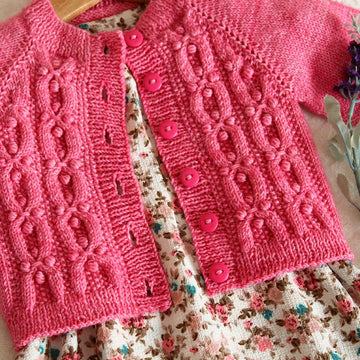 Berry Pretty Baby Cardigan