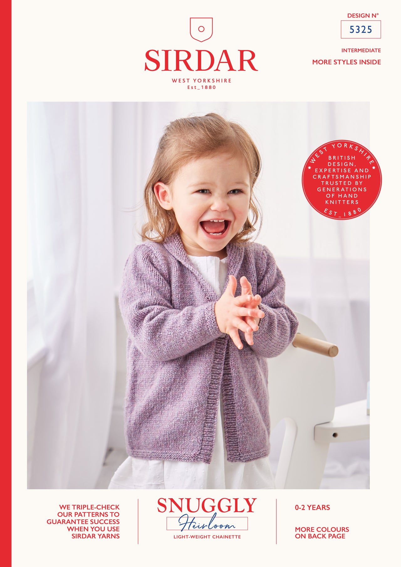 Jacket in Sirdar Snuggly Heirloom - 5325 - Leaflet