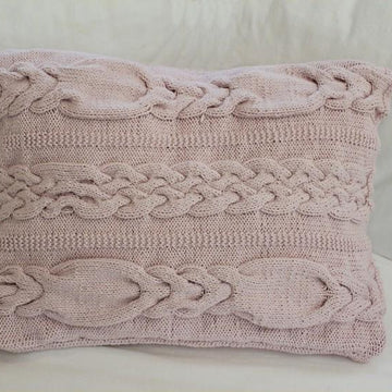 Cabled Pillow Sham