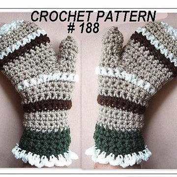 Mittens or Fingerless Gloves PDF 188 by Ashton11