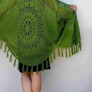 Duchess Shawl With Sleeves