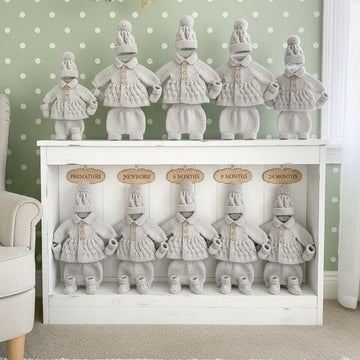'Blueberry' 5 Piece set - Premature to 24 Months
