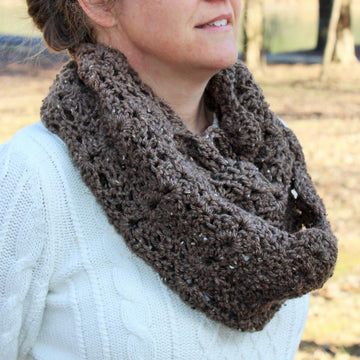 Double Shells Infinity Scarf
