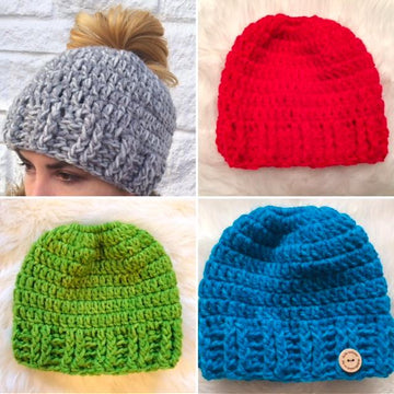 Messy Bun Hat