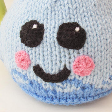 Blue Whale Tea Cosy Knitting Pattern