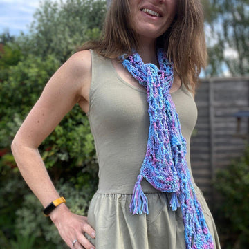 Ocean Coral Scarf