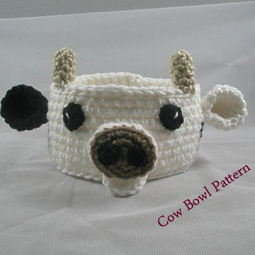 Cow Bowl / Container Pattern