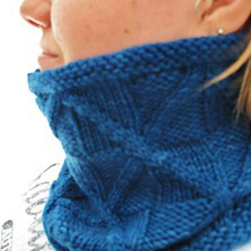 Argyle Check Cowl