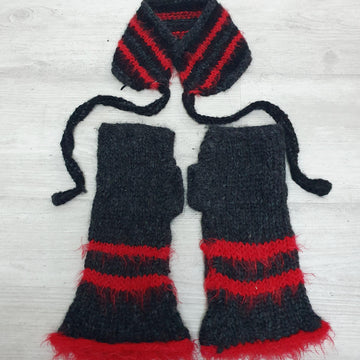 Simple Stripe Wrist and Ear Warmer