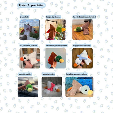 Laying Goose Pattern