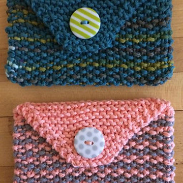 Easy Two-Color Purse Pouch