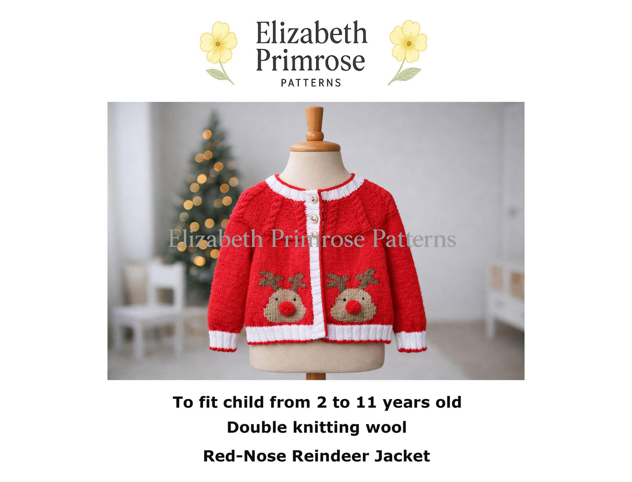 Red-Nose Reindeer Jacket P116