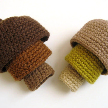 Nesting Acorns Crochet Pattern