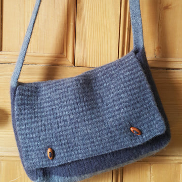 Tweed Satchel