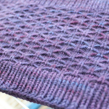 Lattice One Skein Cowl