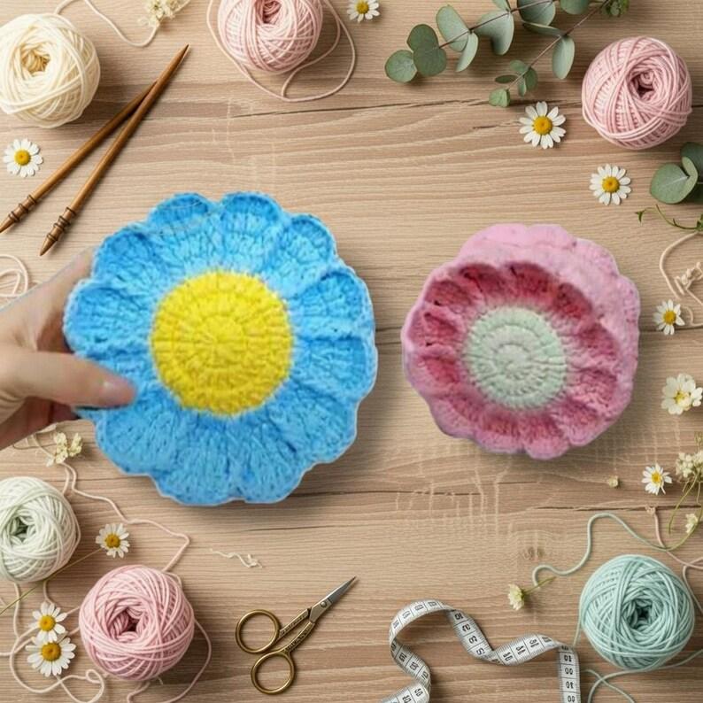 Crochet iPod Flower Bag Pattern – Mini Retro Pouch PDF + Video Tutorial