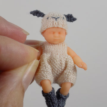 1:12 Baby Lamb Outfit