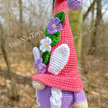 Spring Easter gnome (girl 4)