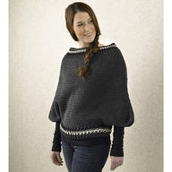 587 Cadiz Pullover - Sweater Crochet Pattern for Women in Valley Yarns Amherst
