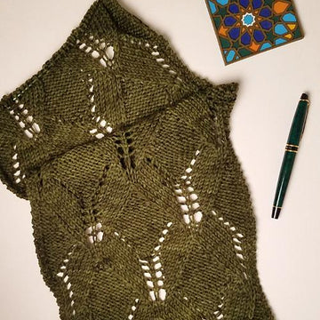 #306 Amethyst Shawl