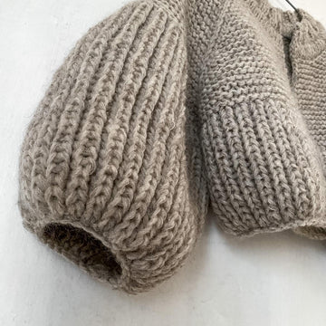 Grey sheep jacket