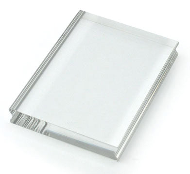 Stampendous Perfectly Clear Stamp Block - 4"X3"