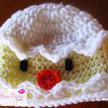 Cracked Egg Chick Hat
