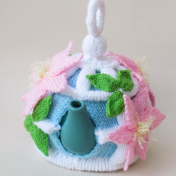 Floral Clematis Birdcage Tea Cosy