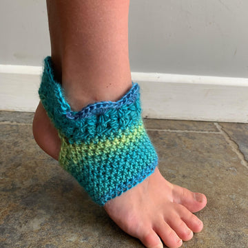Mermaid yoga socks