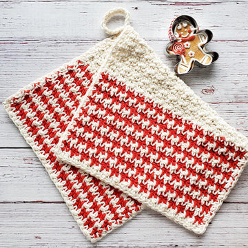 Houndstooth Dish Towel