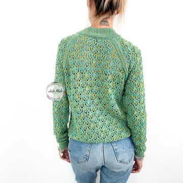 Women’s lace raglan jumper