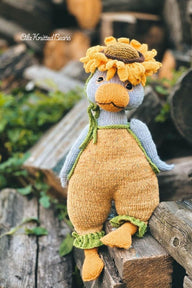 Goose Clothes Knitting Pattern – The Gardener Outfit | Storybook Wardrobe Collection
