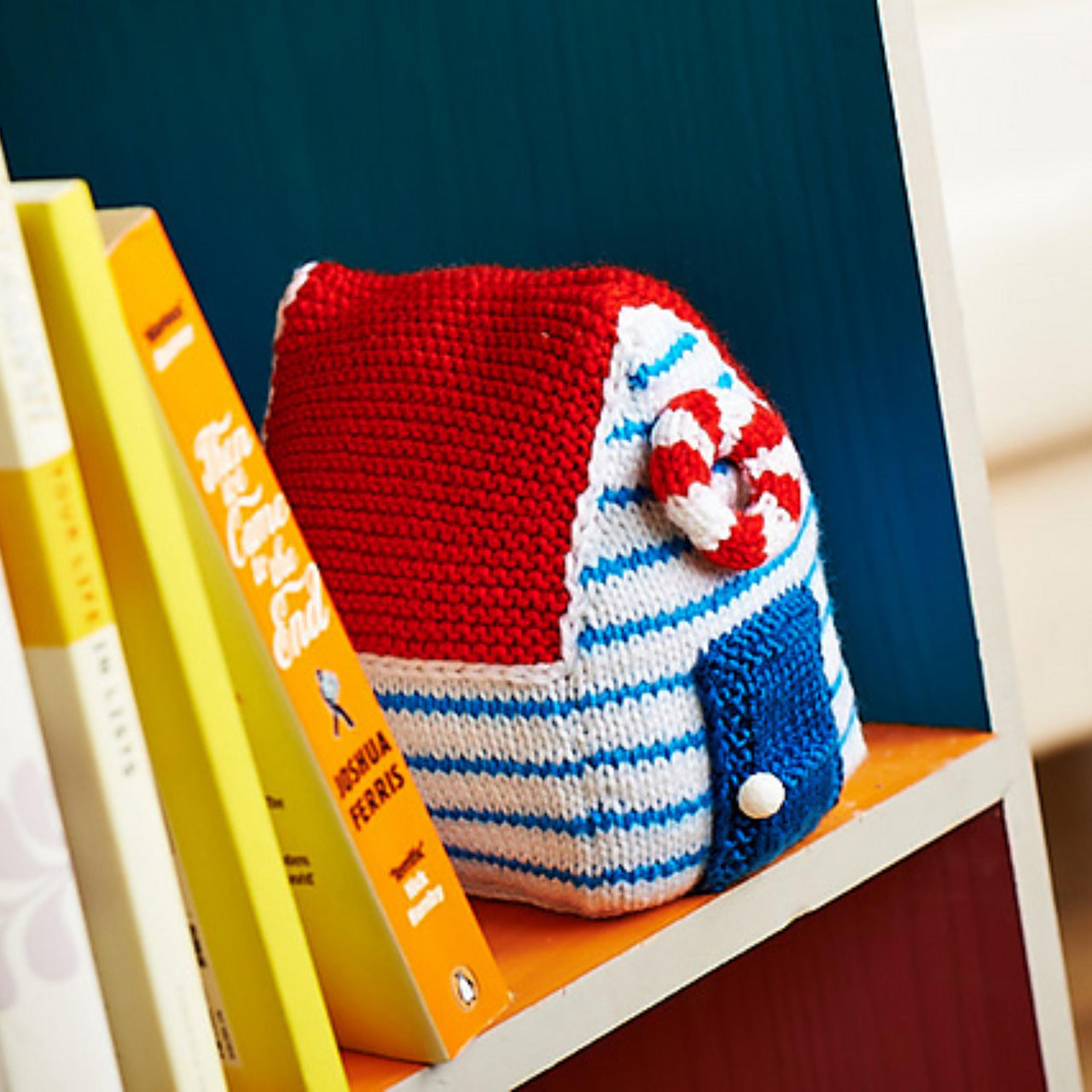 Beach Hut Doorstop