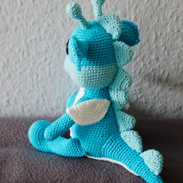 Crochet Pattern for the dragon Drachi