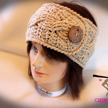 Cable Slouch or Ear Warmer