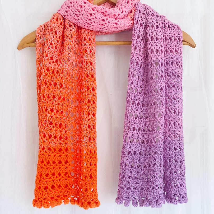 Summer Sunset Shawl