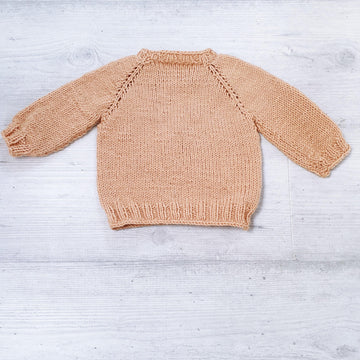 Teddy Bear Top Down Jumper 0-2 yr