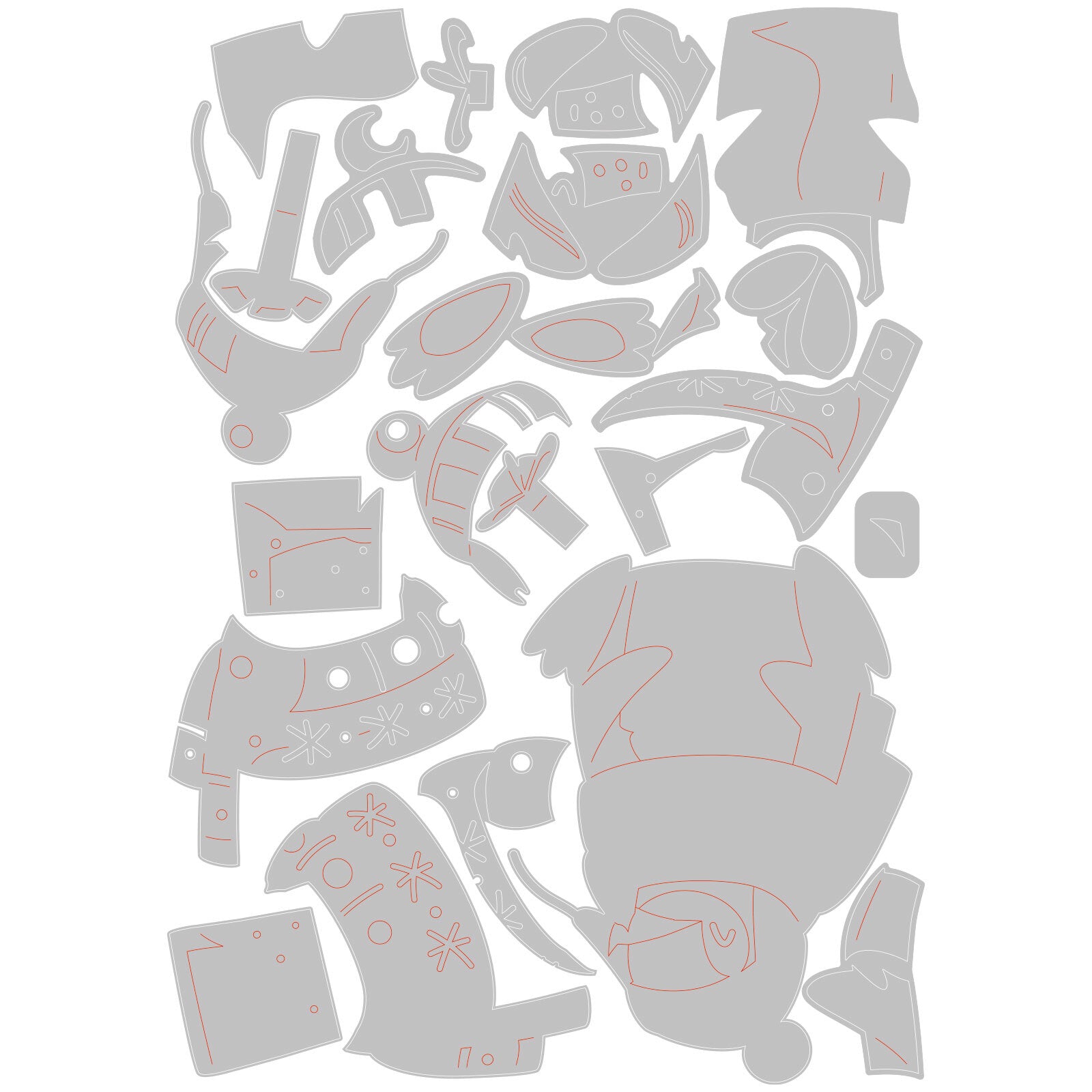 Sizzix Thinlits Die Set 22PK - Eugene, Colorize