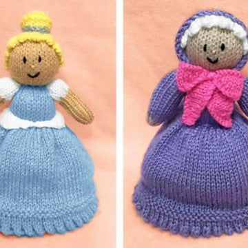 Cinderella/Fairy Godmother Topsy-Turvey Doll
