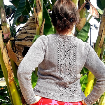 Argent cardigan