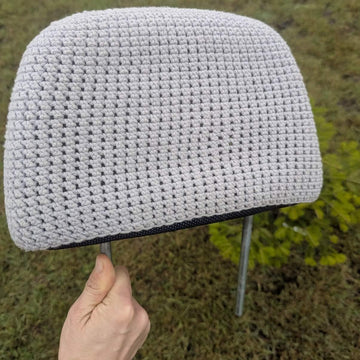Monster Car Headrest Cover English-US