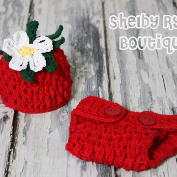Ripple Berry Diaper Cover