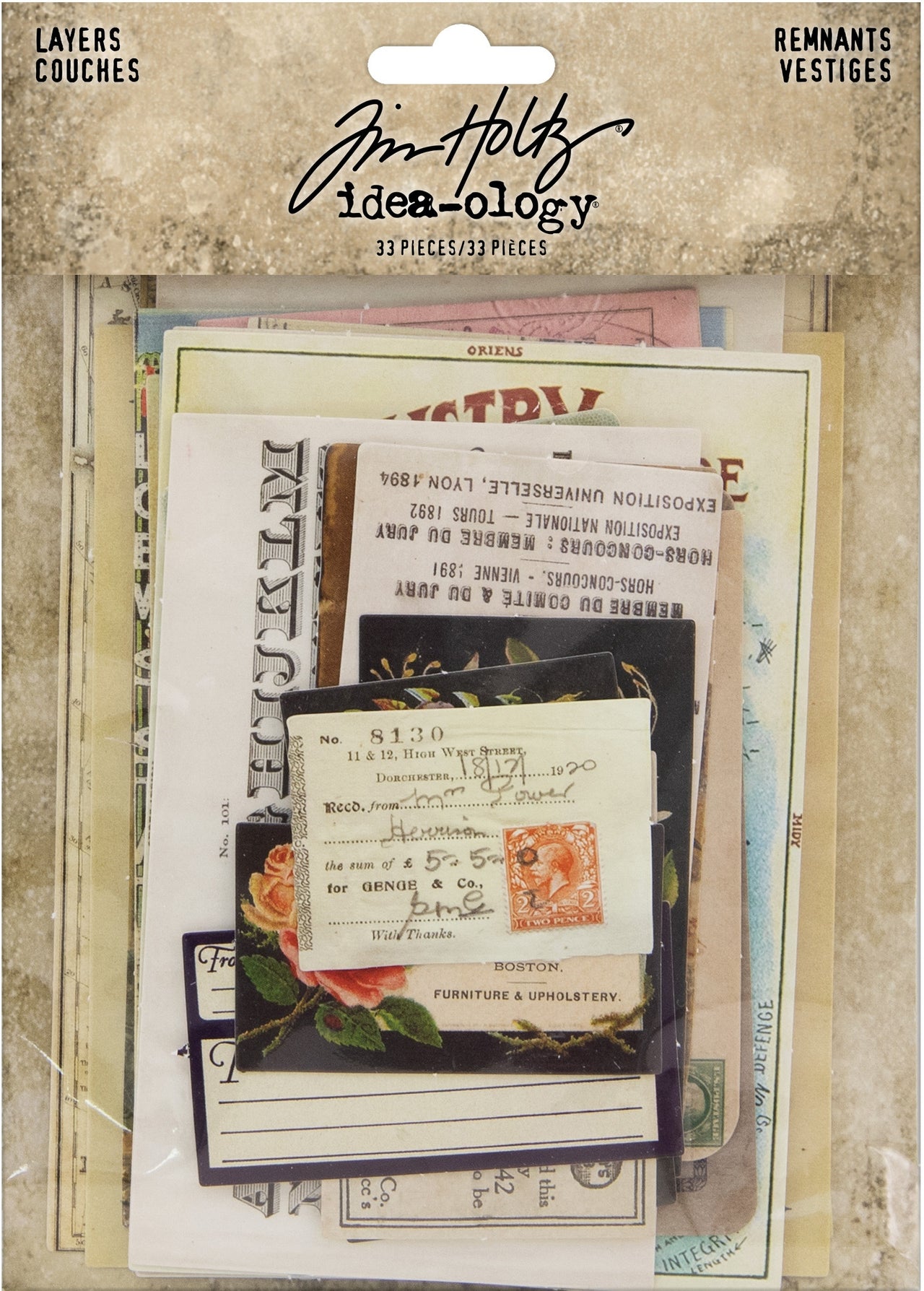 Advantus Idea-Ology Layers Remnants 33/Pkg - Paper