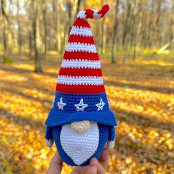 Patriotic gnome USA (boy2)