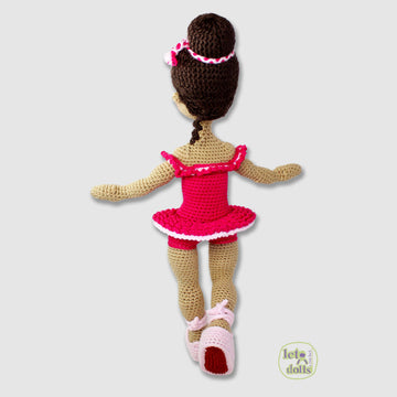 18 inch crochet doll pattern PDF, Medium amigurumi doll, Uma