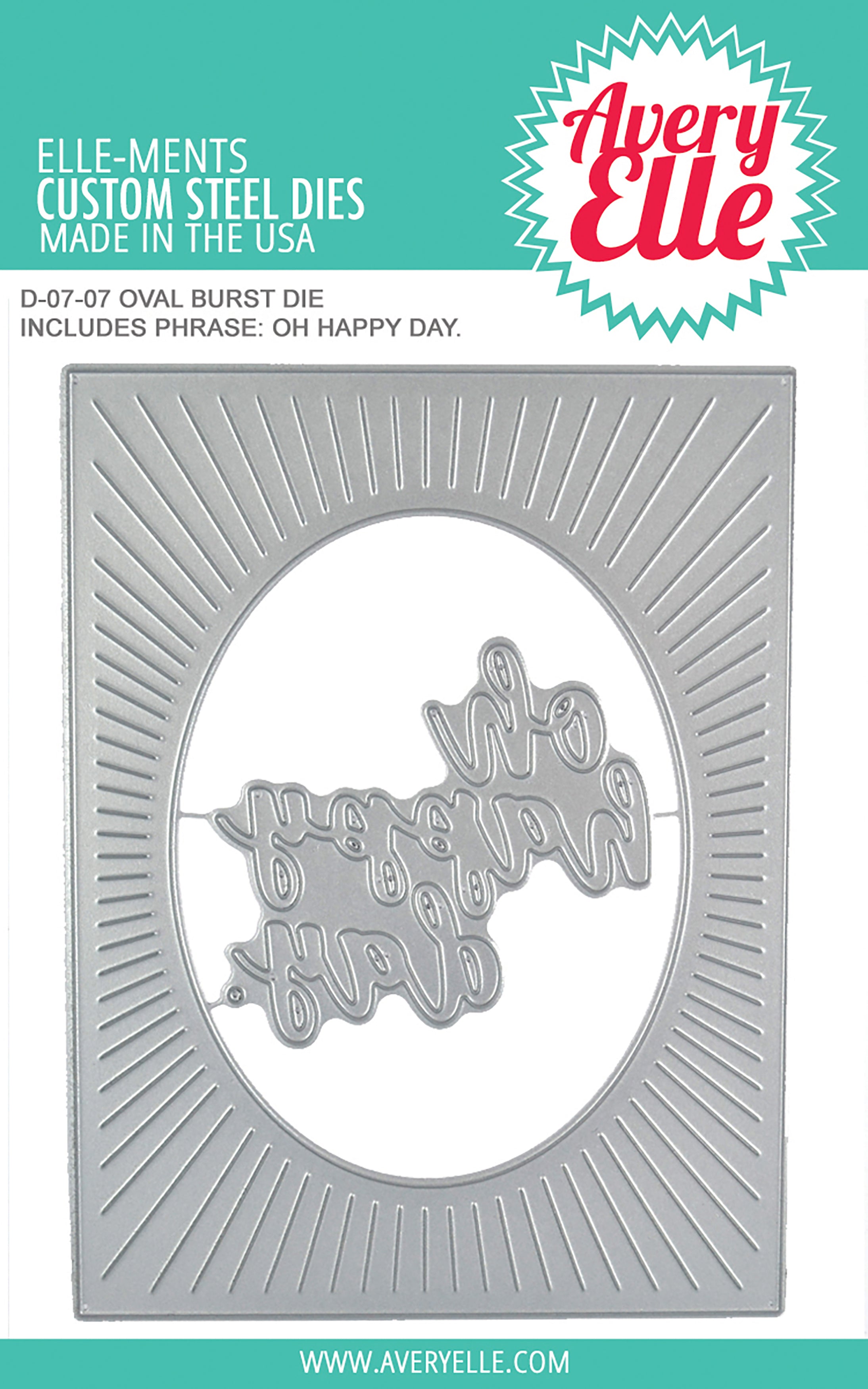 Avery Elle Elle-Ments Dies - Oval Burst
