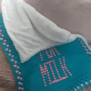 Will Cuddle For Milk Blanket