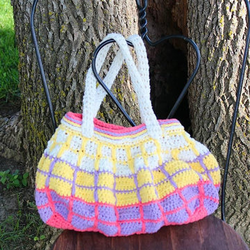 Gradient Blocks Handbag
