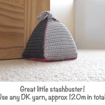 Easy pyramid doorstop