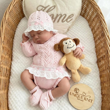 "Sweetpea" Gathered Lace set
